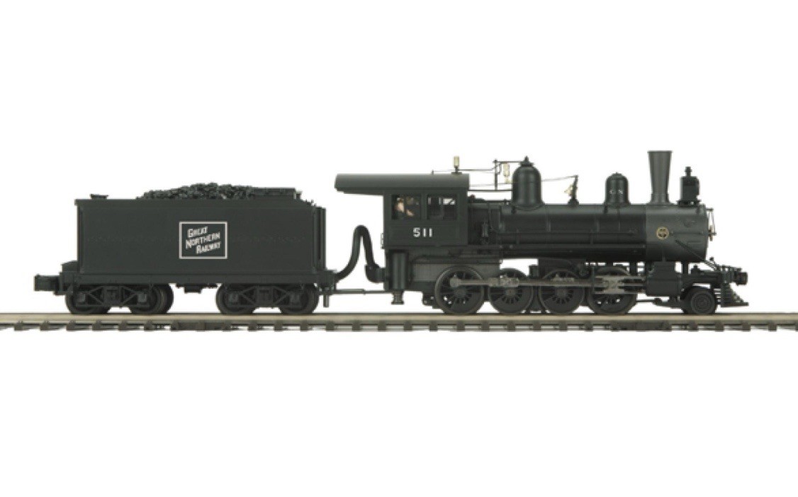 MTH PREMIER GREAT NORTHERN 19th CENTURY 2-8-0 STEAM ENGINE PS2 20-3176-1 O SCALE