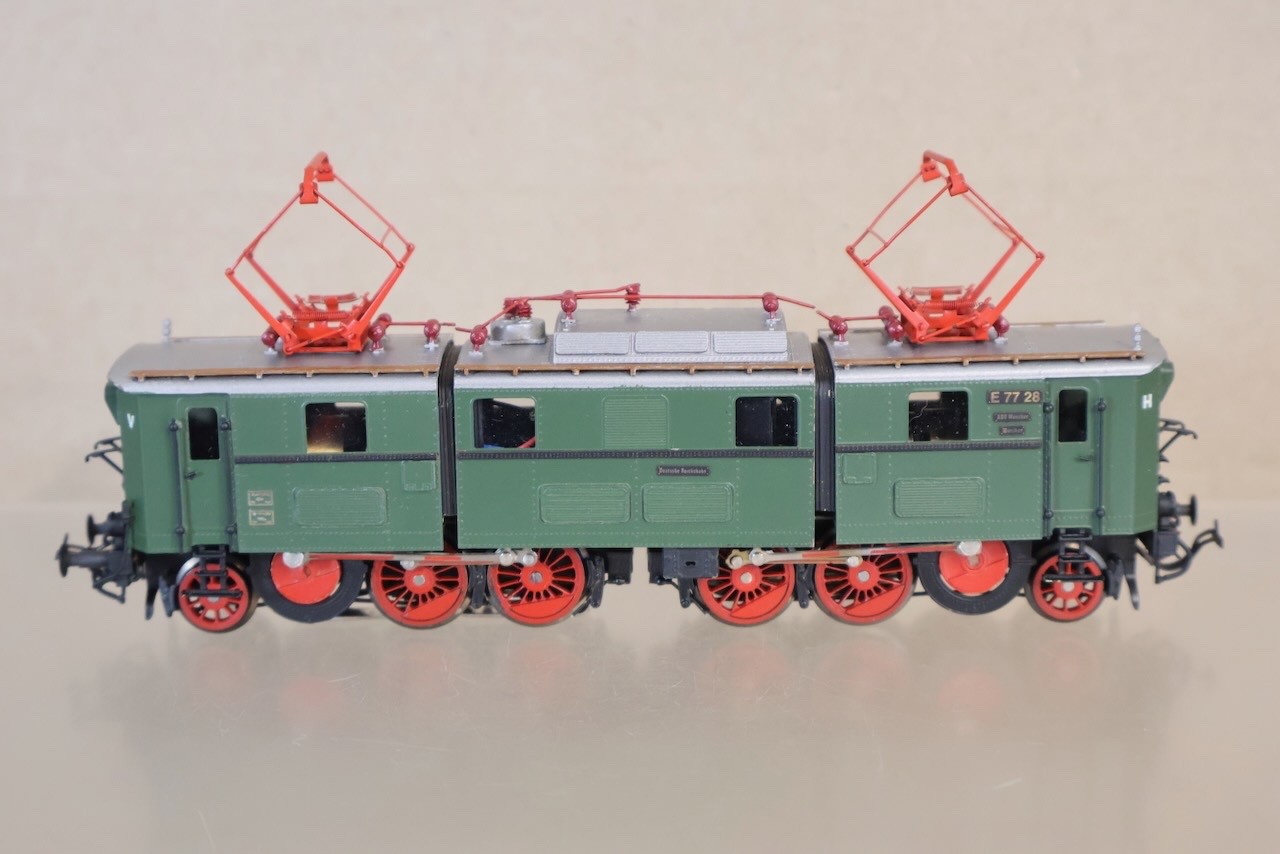 WESTMODEL BACHMANN DR BR E77 28 E-LOK LOCOMOTIVE Compatible with MARKLIN on