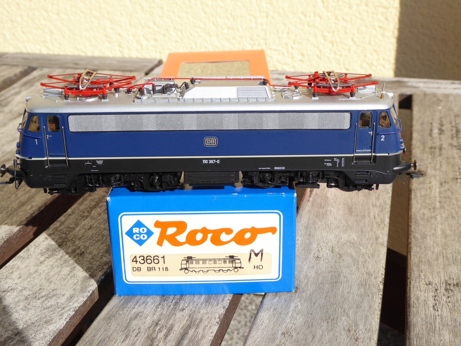 Roco 43790 H0 3-Leiter Direct Current Dc Locomotive Br 110 367-0 DB Epoch 4
