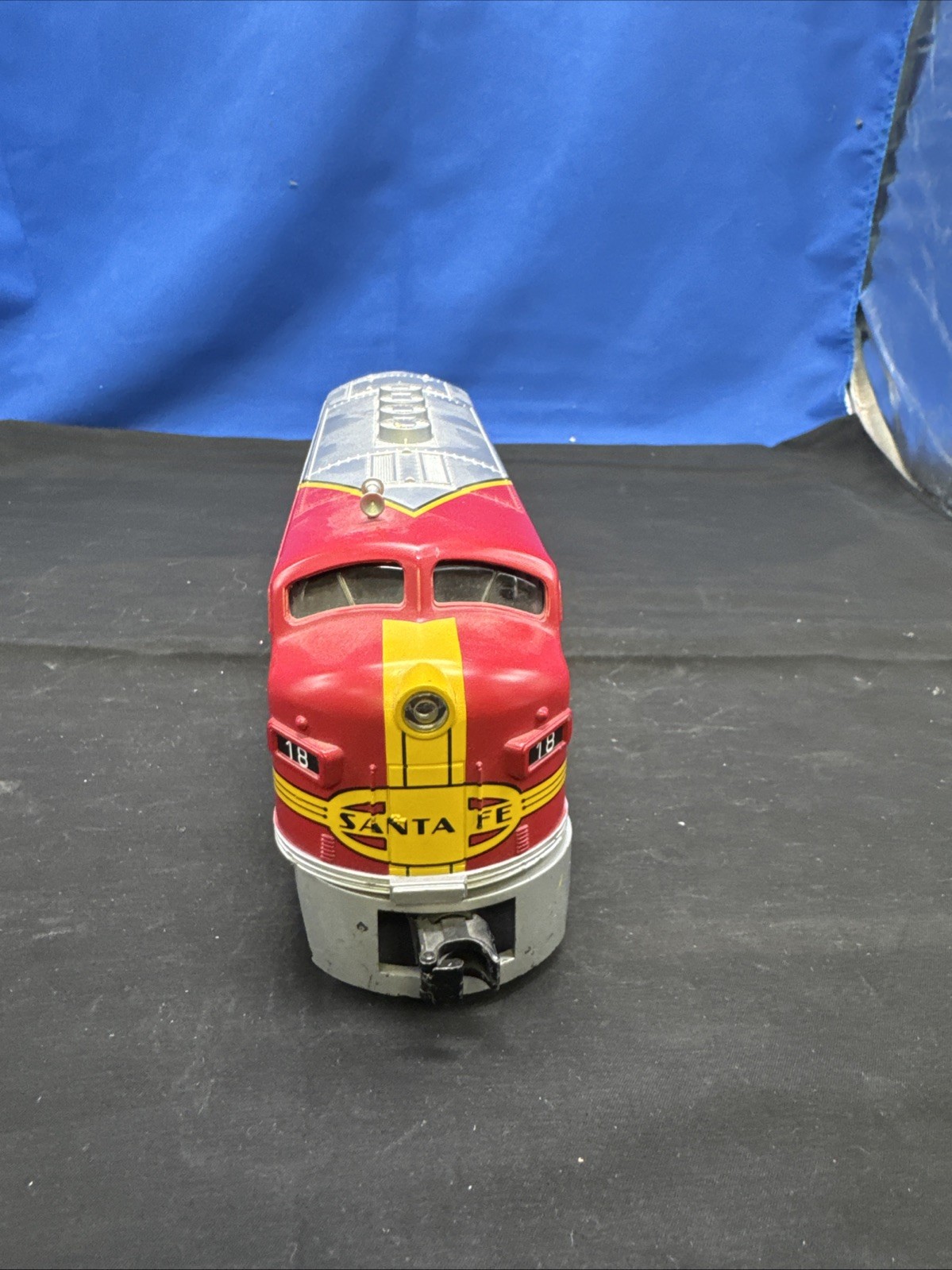 MTH RAIL KING SANTA FE F-3 A UNIT POWERED DIESEL ENGINE #18 RAILSOUND