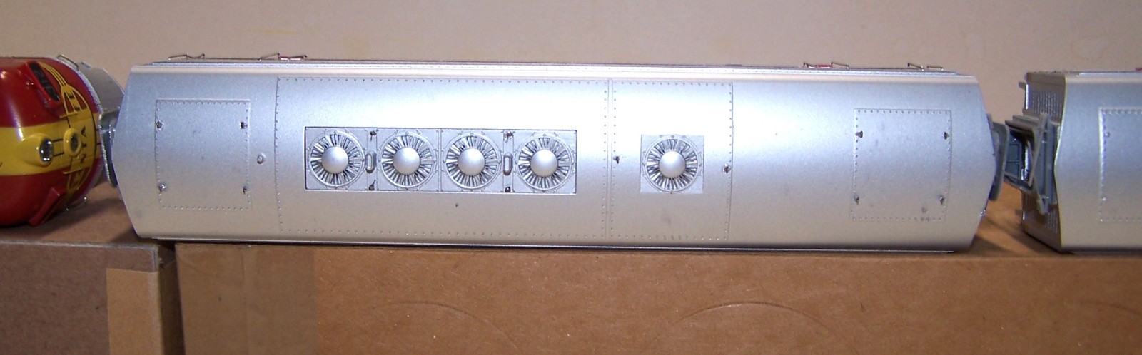 HO STEWART KATO F7a, F7b, F7a SANTA FE ATSF, DCC, NO SOUND, LED HEADLIGHT