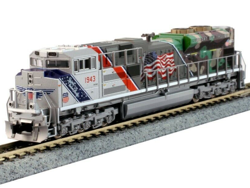 Kato N Scale ~ New 2024 ~ Union Pacific ~ Spirit SD70ACe 1943 ~ DC ~ 176-1943