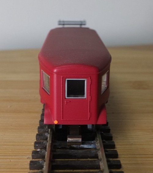 Marklin 3124 HO gauge Micheline Type 11 railcar in red livery