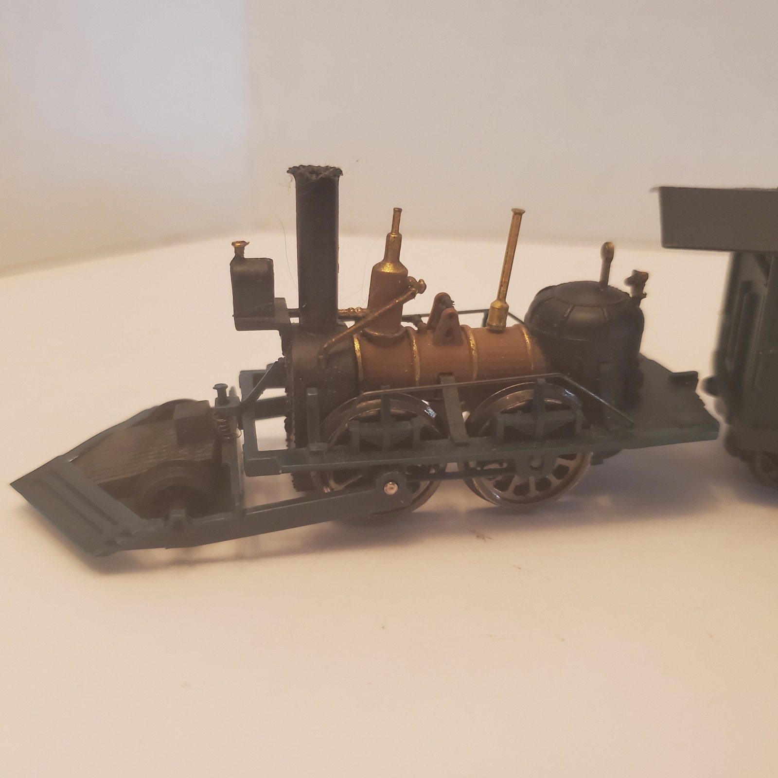 5 Piece Bachmann HO Scale Working John Bull Locomotive Steam Engine Train “Read”