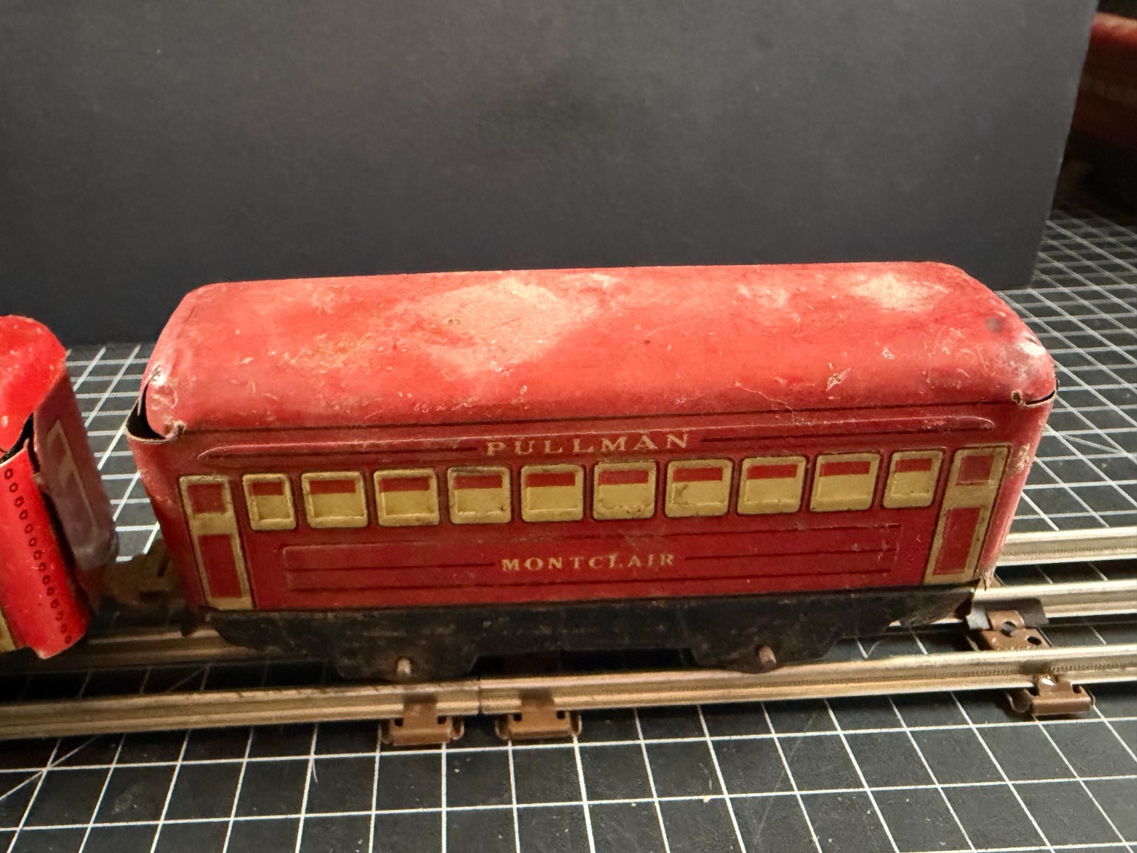 Marx Commodore Vanderbilt Locomotive & Tender w/ Pullman Cars + caboose