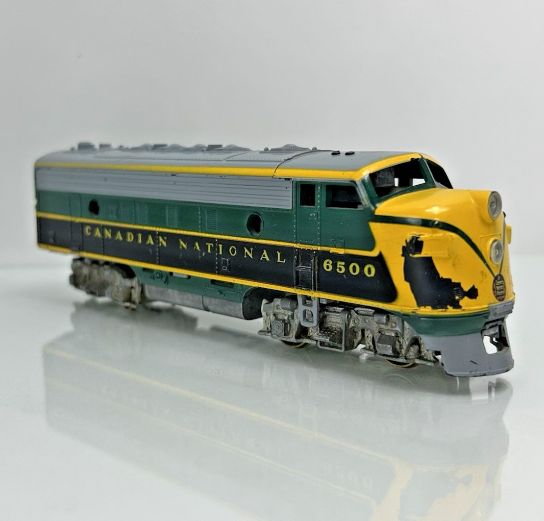 Athearn HO Diesel Locomotive Canadian National CN F7A #6500 Tested Works Read
