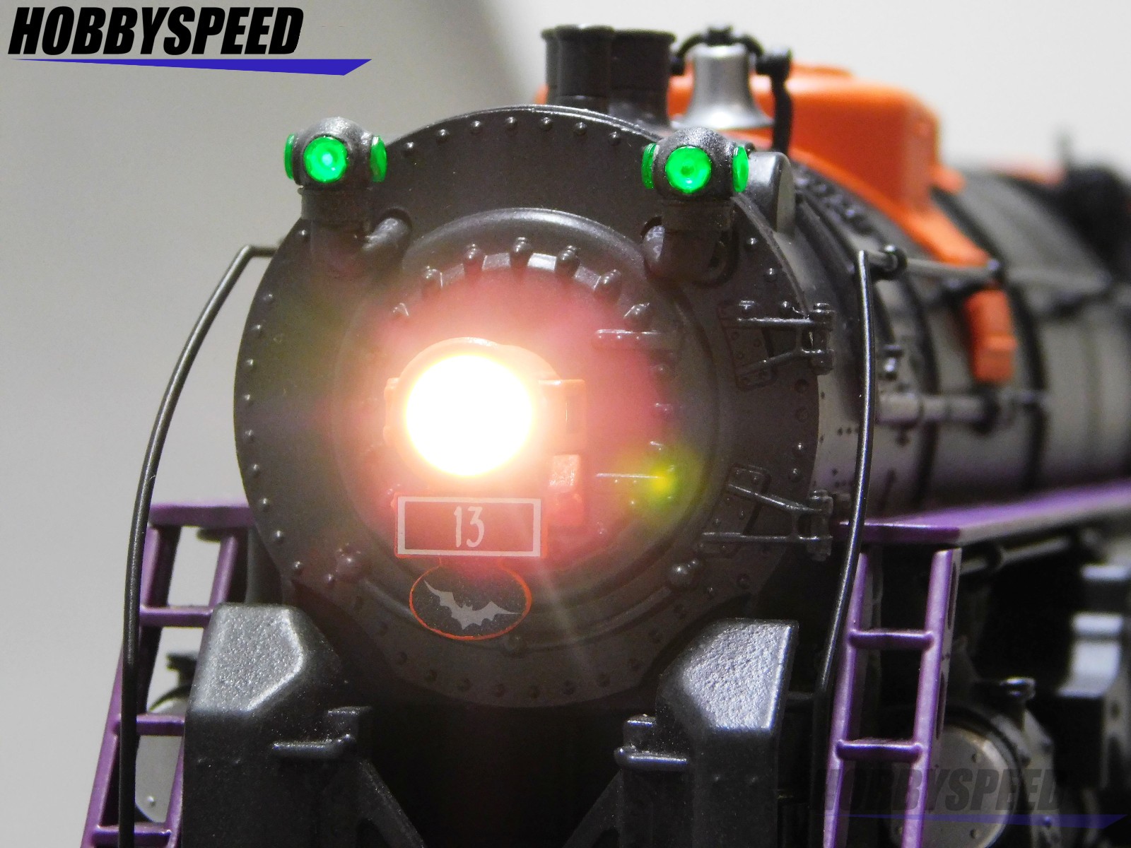 LIONEL WHISPERING RAILS HALLOWEEN LIONCHIEF + J3A HUDSON #13 O GAUGE 2532040 NEW