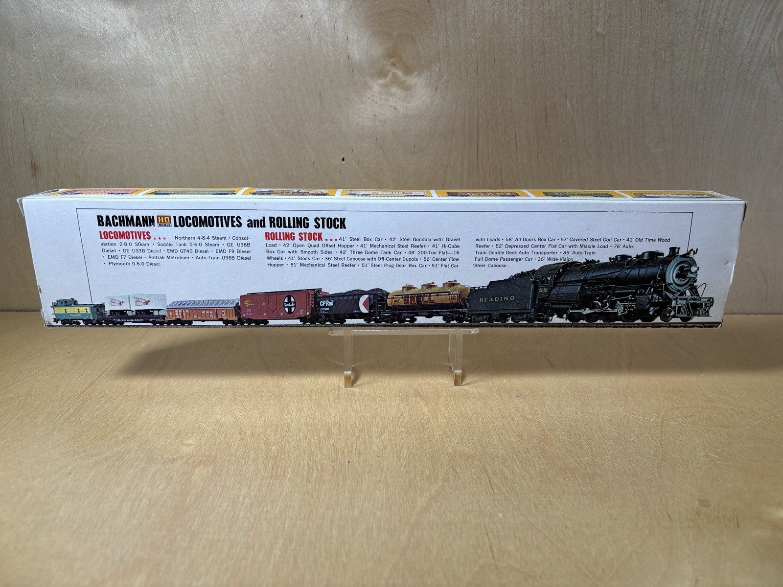Vintage Bachmann “UNION PACIFIC” HO Mikado 2-8-2 With Smoke & Original Box