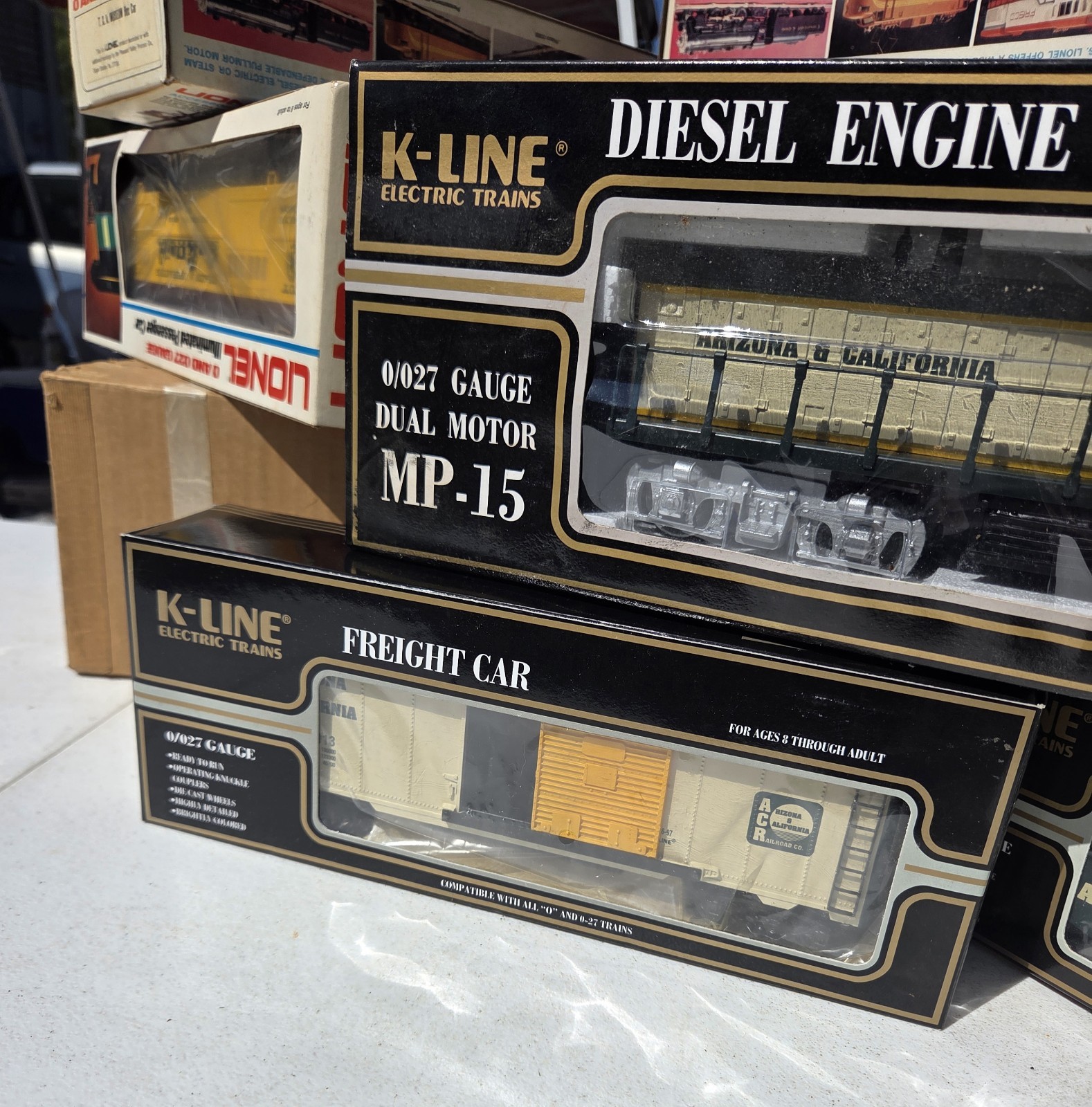 K-Line K-229107 K641-9013 K659105 TCA 1997 Arizona California Diesel Full Set