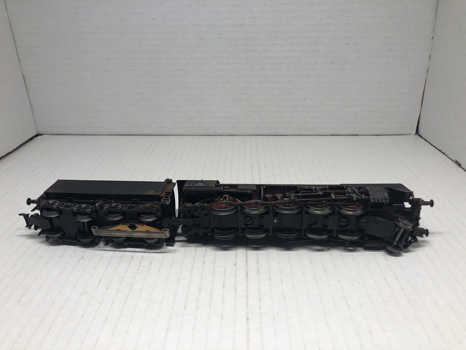 Marklin 37839 HO German Federal Railroad Weathered Steam Locomotive with Tender