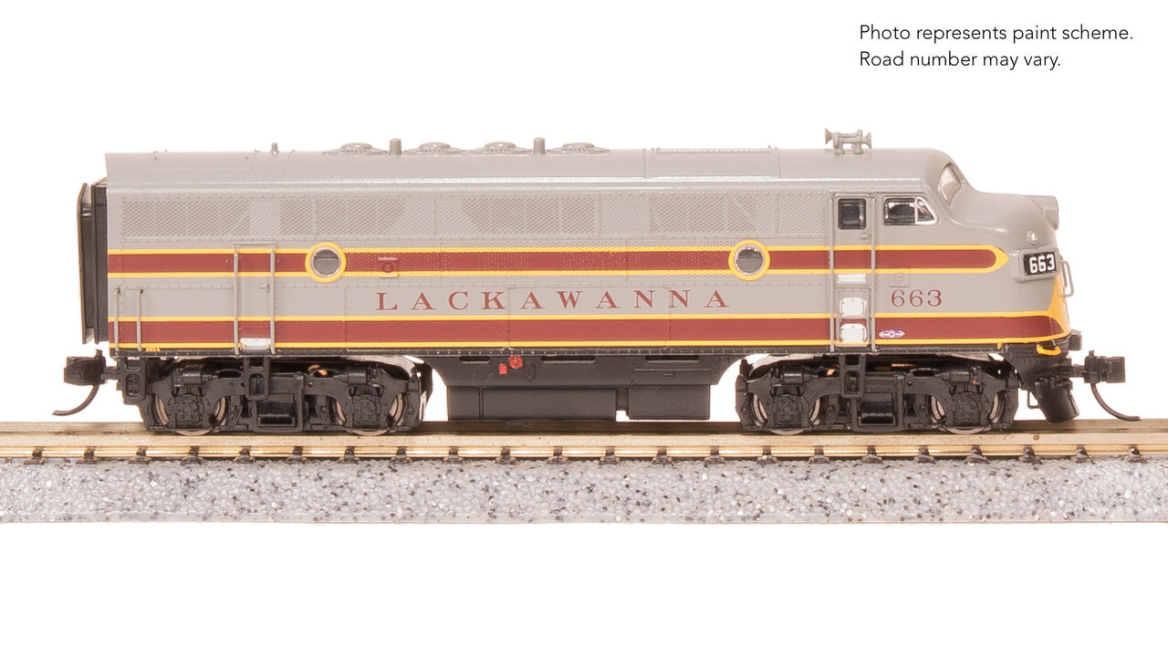 Broadway Limited 9208 N Scale F3 A-Unit DLW #664 DCC Sound Paragon4 Diesel New