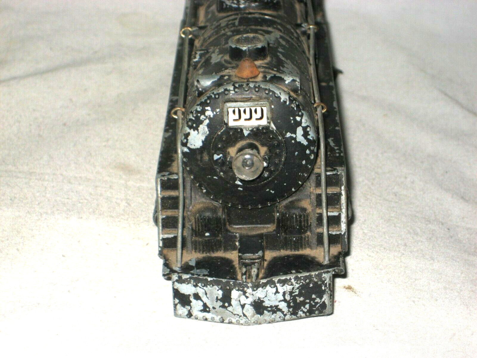 VINTAGE 1950’S CAST METAL LOCOMOTIVE – BODY ONLY! – O SCALE RAILROAD – MARX?