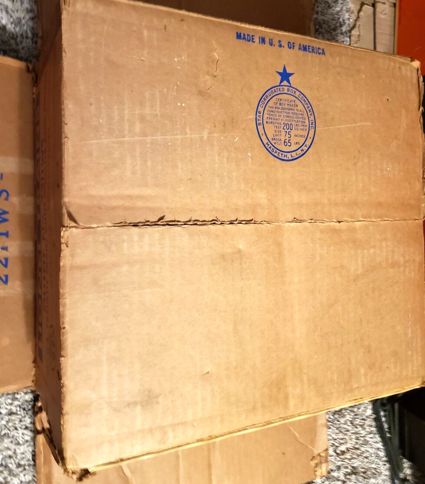 1953 Lionel 2211WS 681 STEAM Locomotive FREIGHT set box only no trains POOR cond