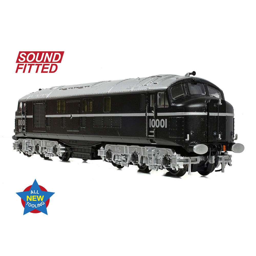 Graham Farish 372-911SF N Gauge LMS 10001 Black & Silver DCC SOUND