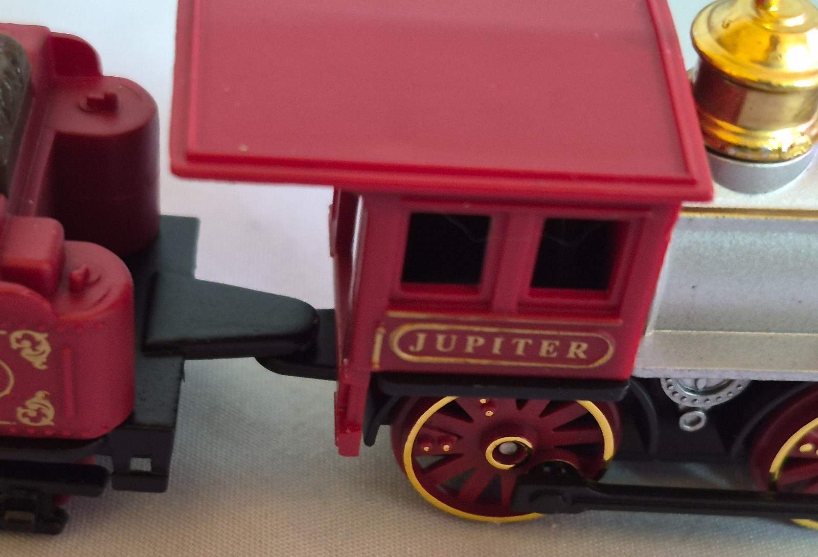 Vintage Jupiter No. 60 Steam Locomotive & Coal Tender Train Set 651-653