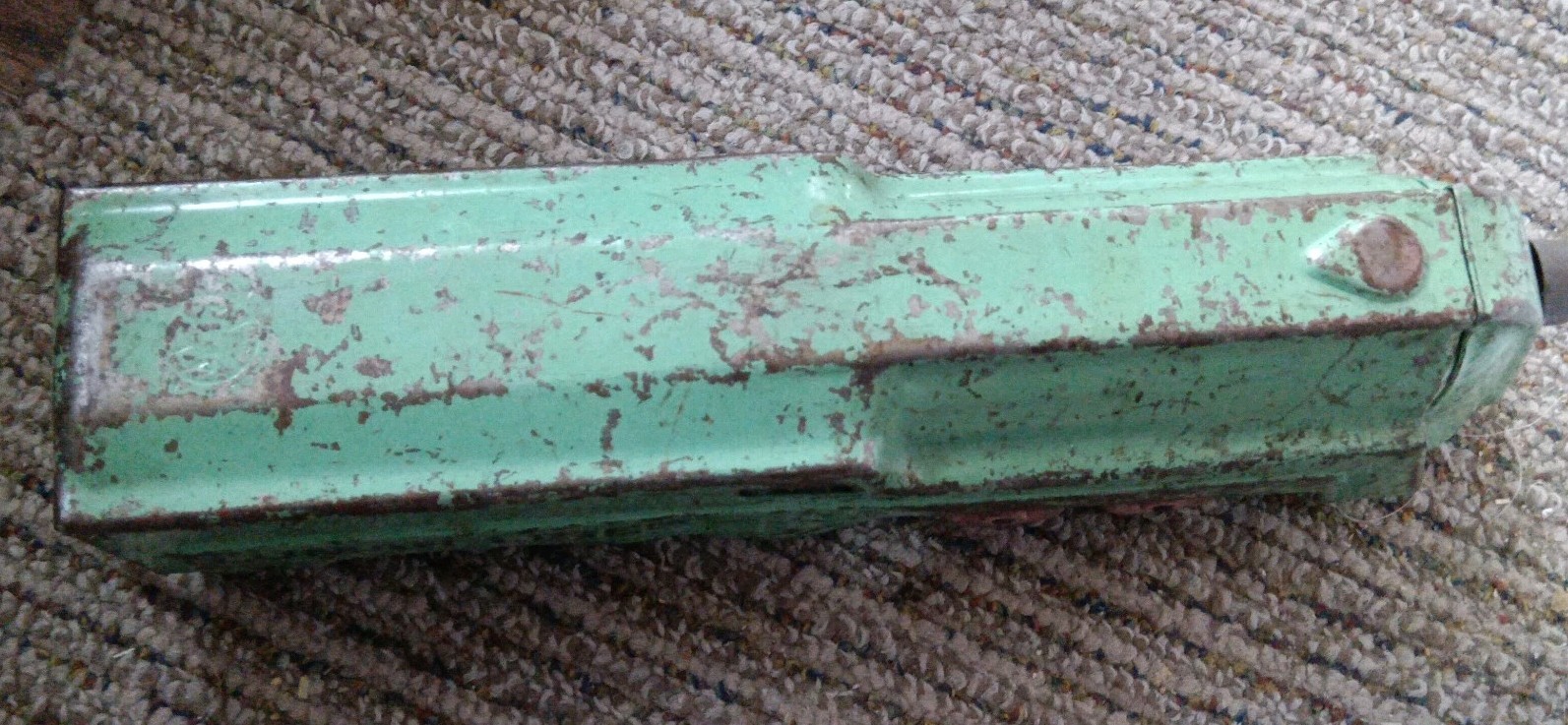 Marx Lumar Lines Steam Engine Floor Toy from 1940s – EASTER COLORS RARE