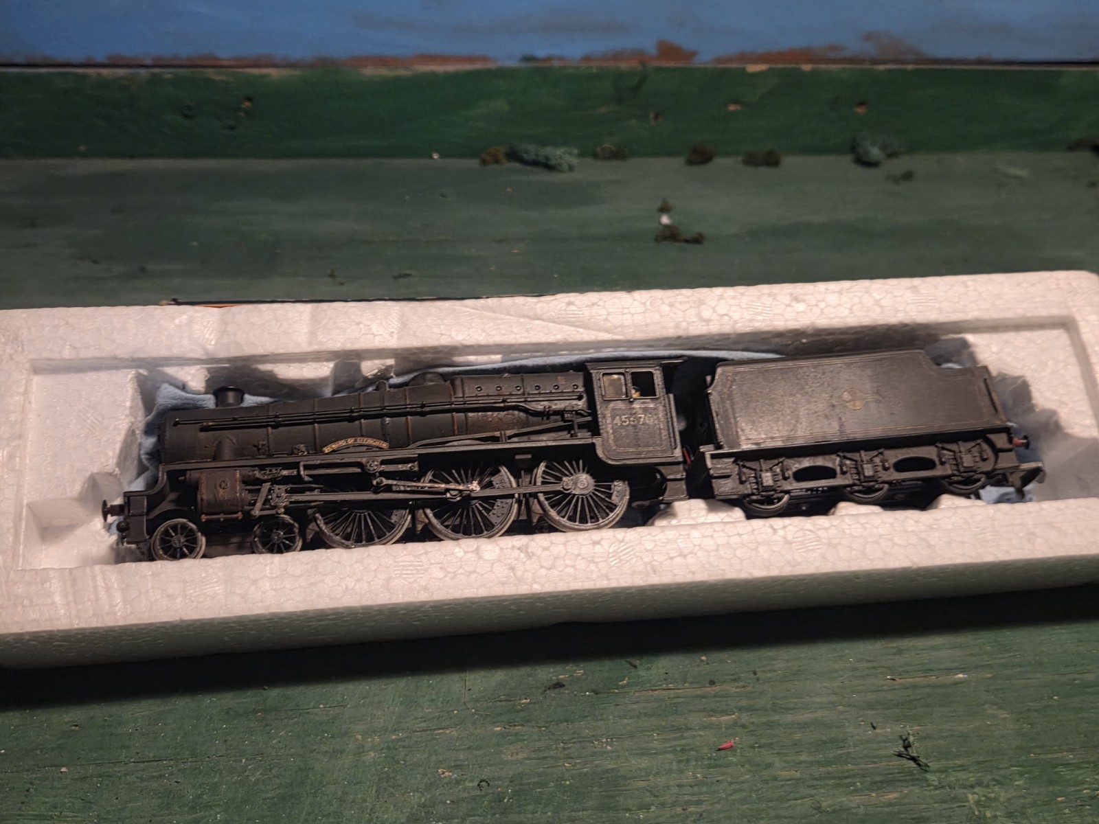 Mainline Railways Jubilee 4-6-0 Tender Drive WEATHERED