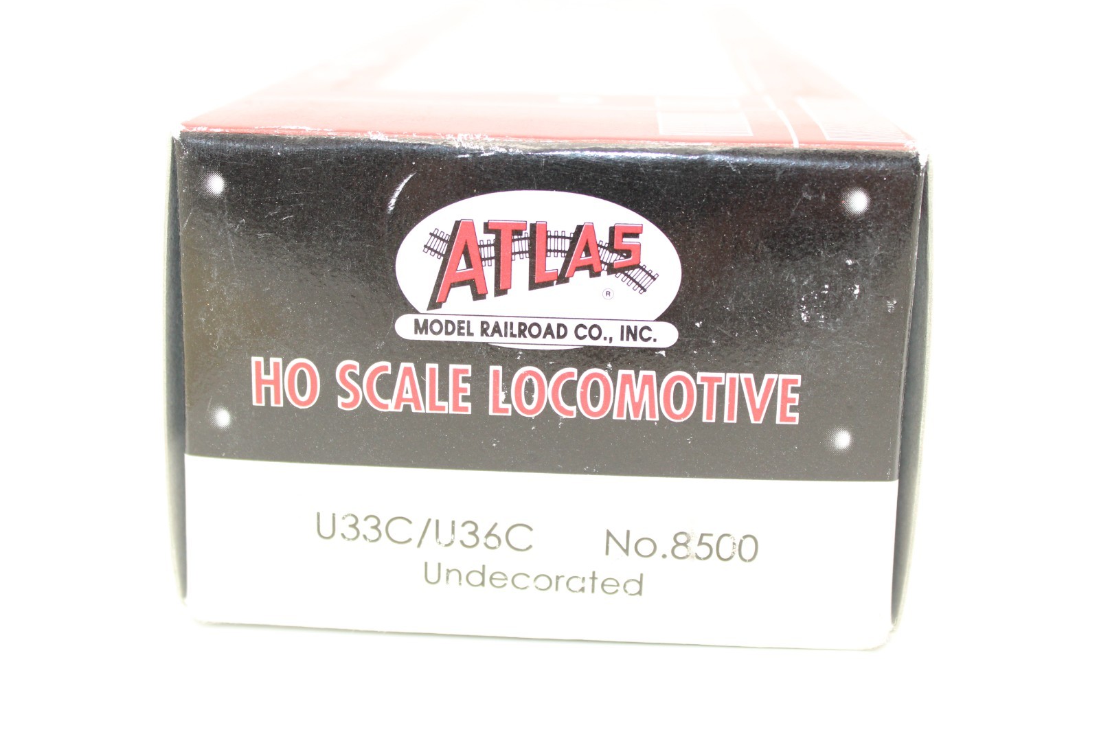 Atlas HO Scale Undecorated GE U33C U36C Diesel Locomotive 8500 DCC Ready