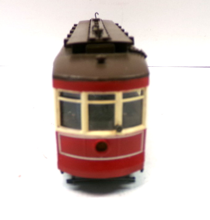 HO Fairfield Models brass CSL trolley in original box (lot BB 578)