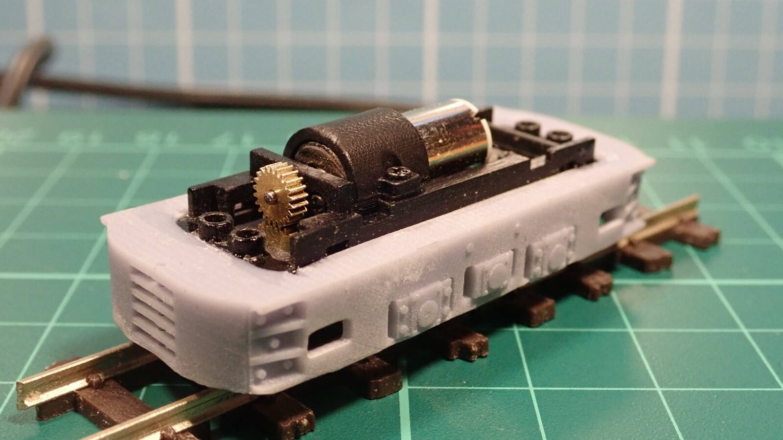 HOn30 Kato-Works 5T Diesel Loco Kit with 12v Coreless Motor and 35:1 Gearbox!