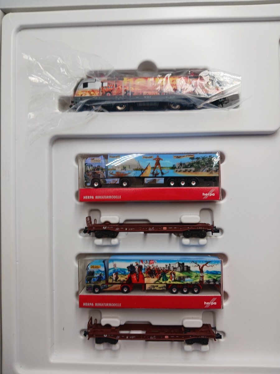 MINITRIX herpa 2006 Edition 11482 DB BR182 Taurus Herpa Monument Train set