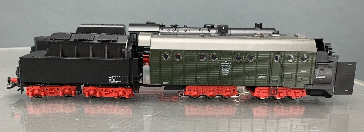 HO Märklin 26830 BR 55 DB Snow Clearing Train w/Rotary Steam Snowplow HO1734