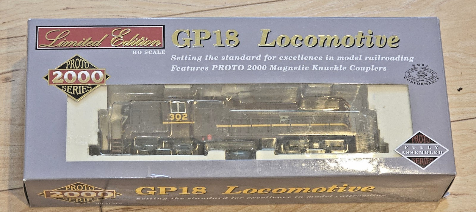 HO Walthers Proto 2000 GP18 Lehigh Valley