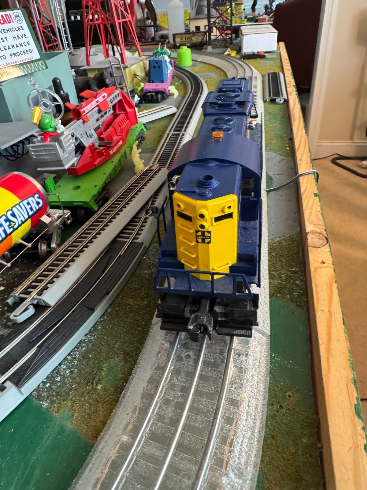 🚂 LIONEL – 6-18573 SANTA FE GP9 DIESEL 💥L2537