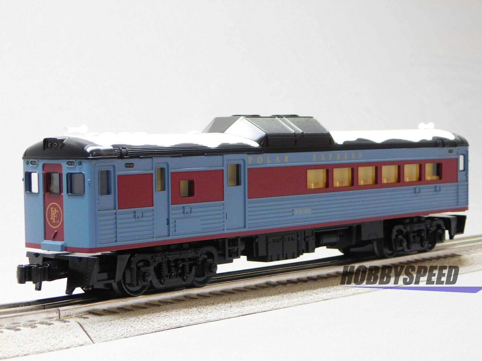 LIONEL POLAR EXPRESS LIONCHIEF PLUS 2.0 BUDD RDC2 #PE-24 O GAUGE car 2335160 NEW