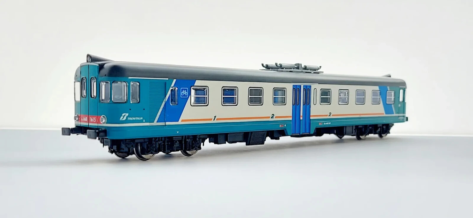 VITRAINS 2765 ALn 668 1615 XMPR FS Trenitalia Bike Transport DCC SOUND