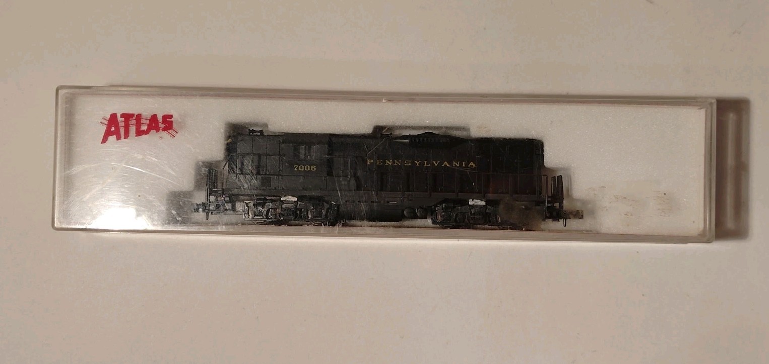 N Scale Atlas GP-9 #4336 Pennsylvania Diesel Locomotive Kato Drive Not Running