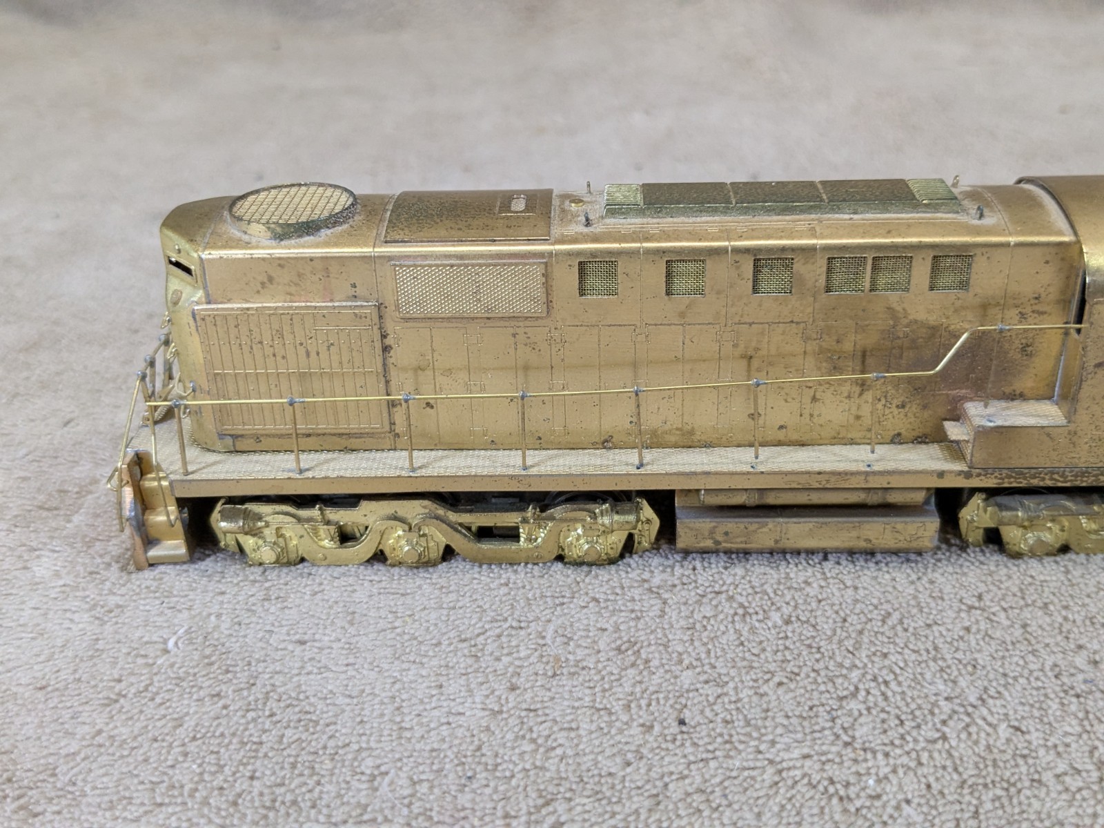 ALCO Models Brass DL-702 Diesel Locomotive HO Scale High Hood