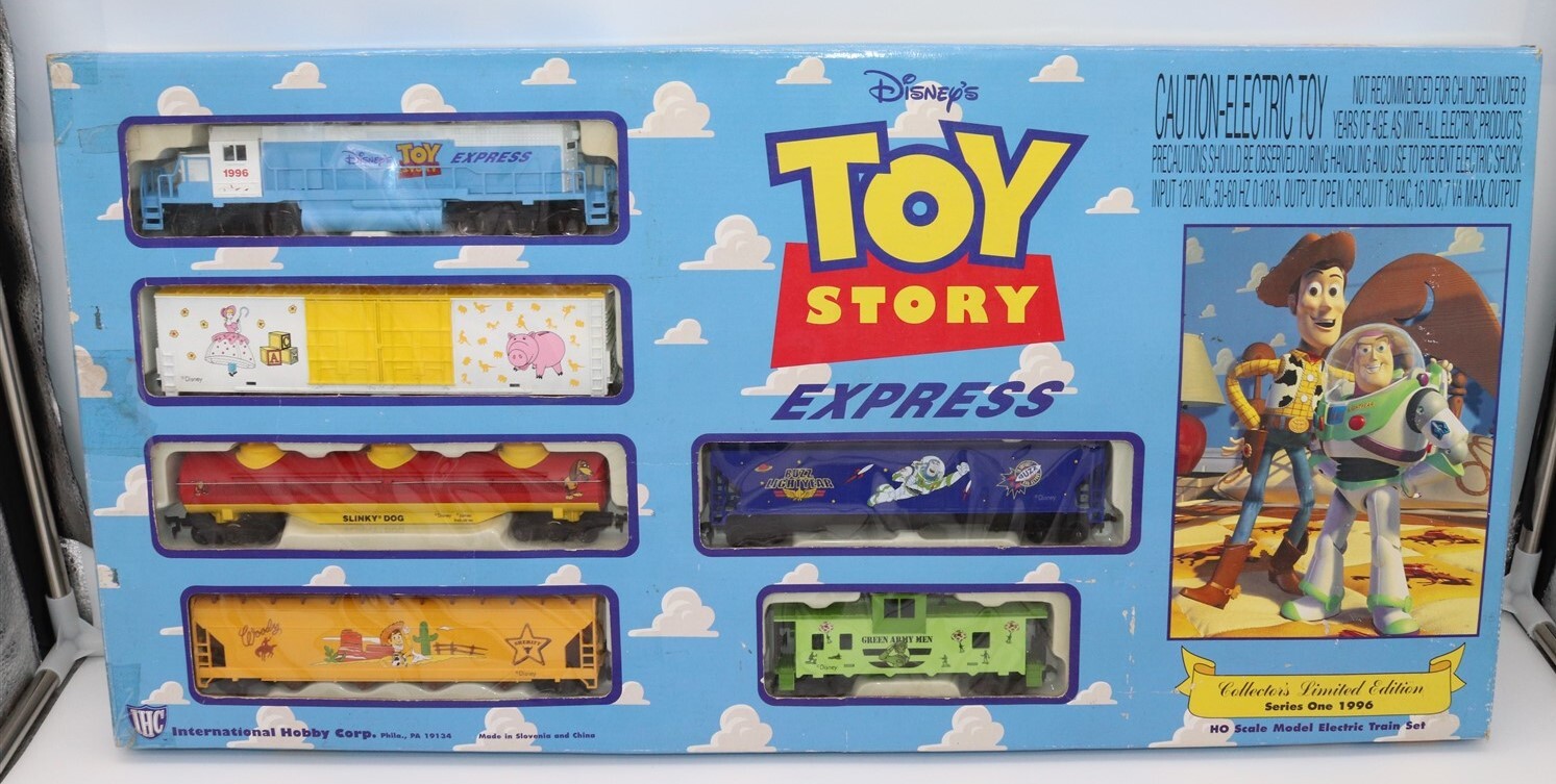 1996 IHC Disney Toy Story Collector’s Limited Edition HO Train Set –