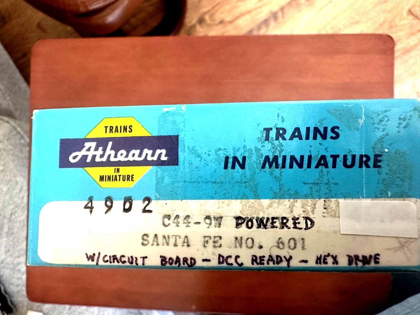 Athearn SANTA FE C44-9W #601 … DCC Ready – Super Blue Box Conversion