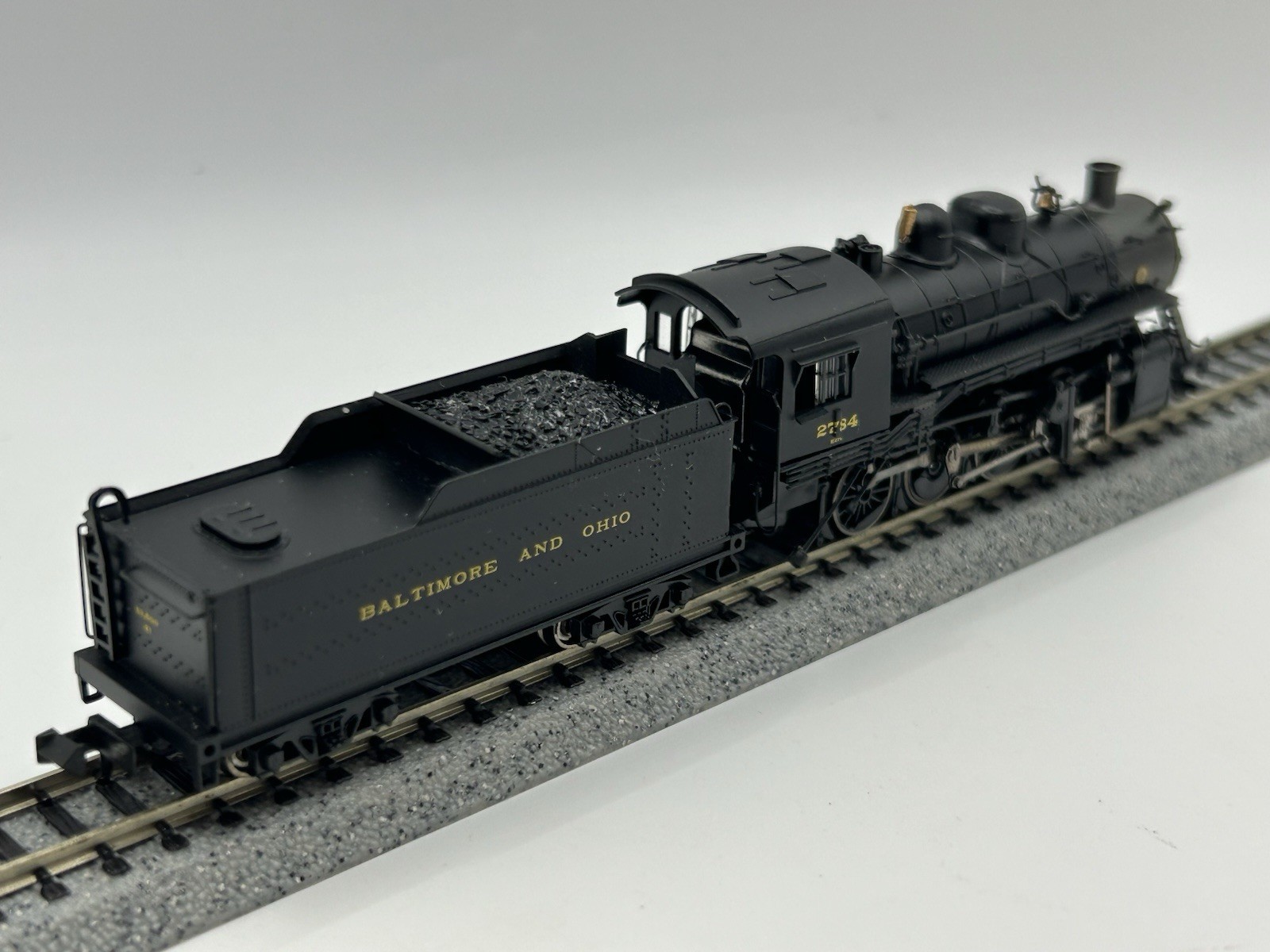 N Bachmann 2-8-0 Consolidation Steam Locomotive Baltimore & Ohio #2784 – (LN)