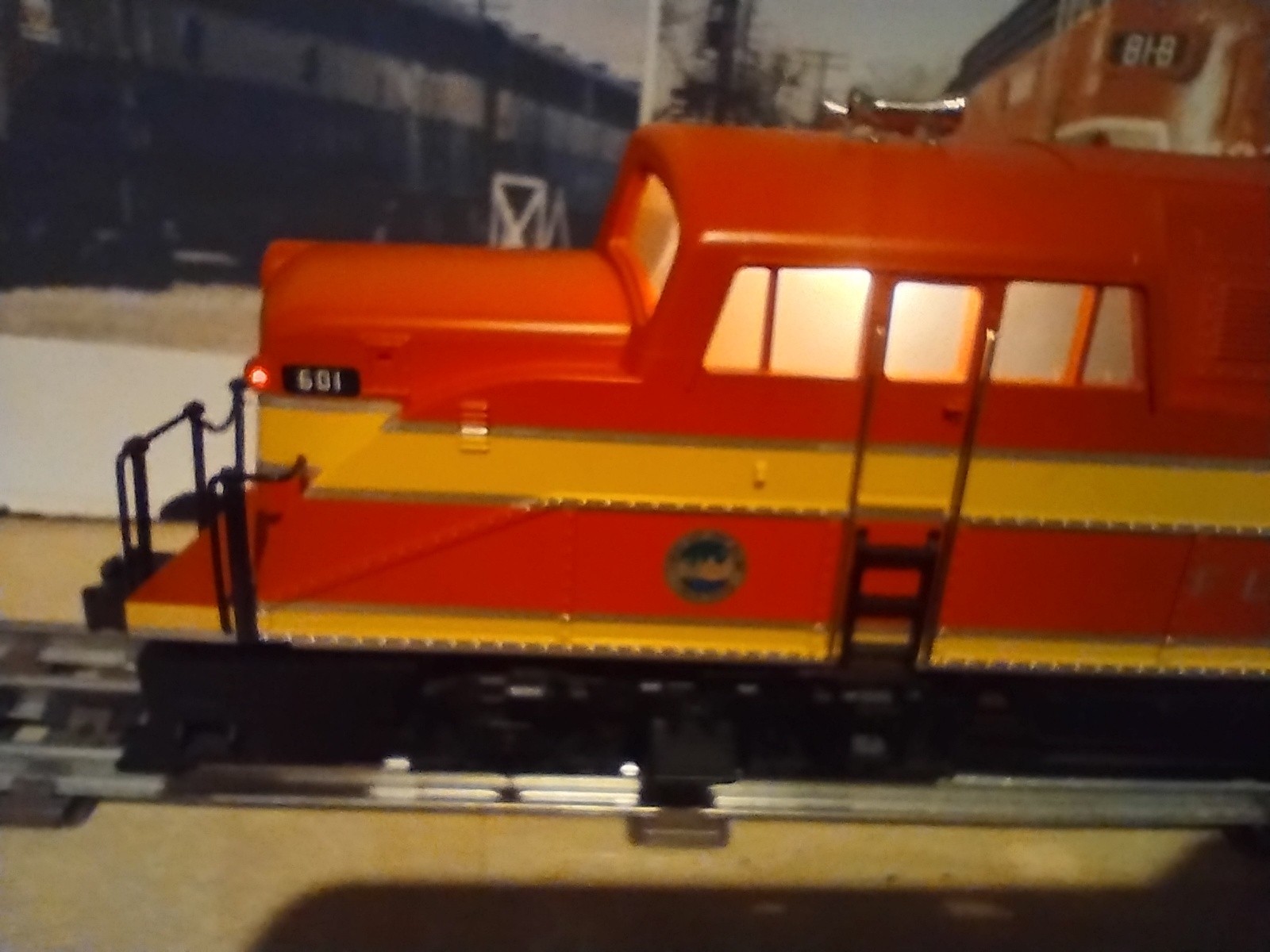 MTH Diesel Engine MT2130LP BL-2 Florida East Coast #601 O Gauge Used