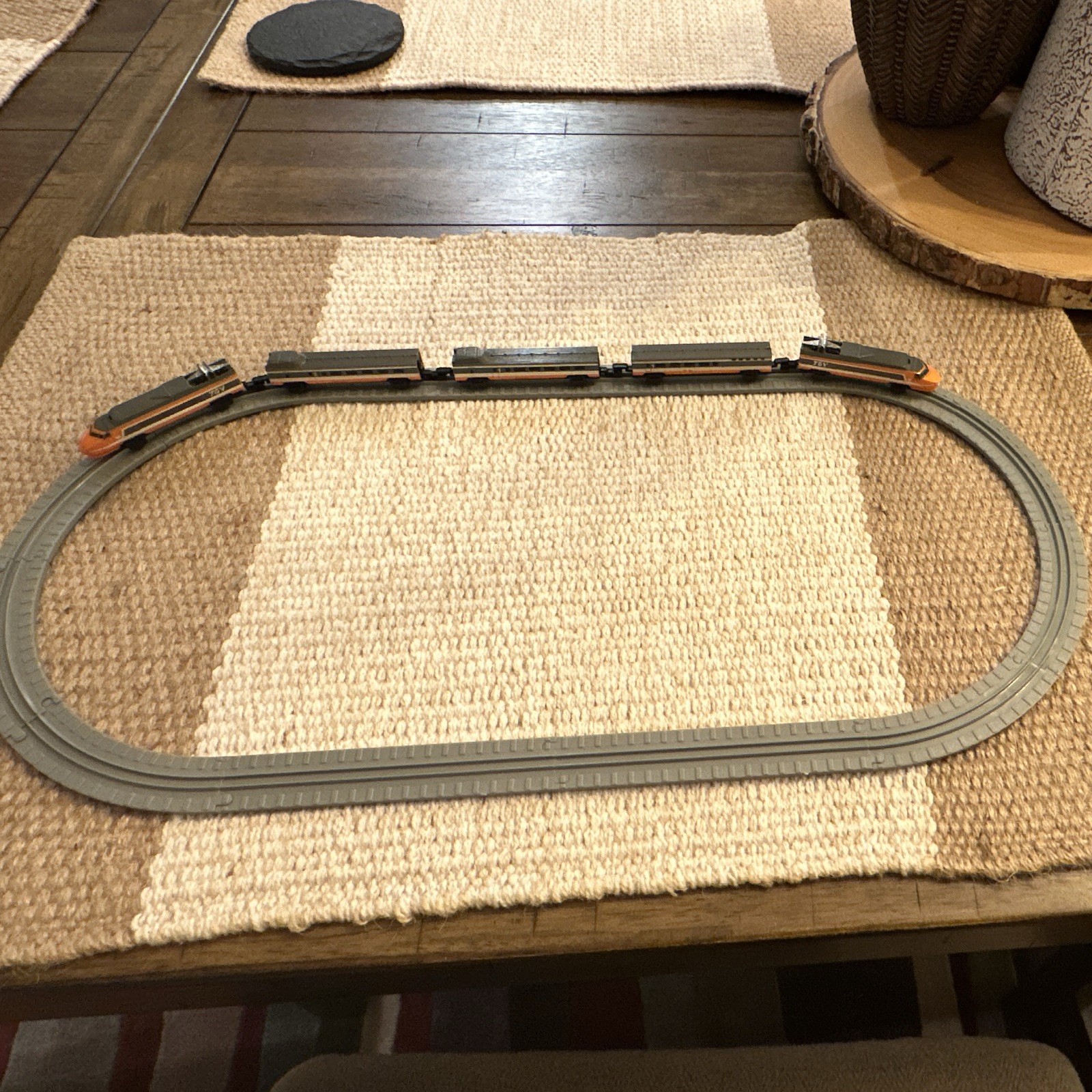 Micro Machines by Galoob, High-Speed Bullet Train with 12 piece Track.