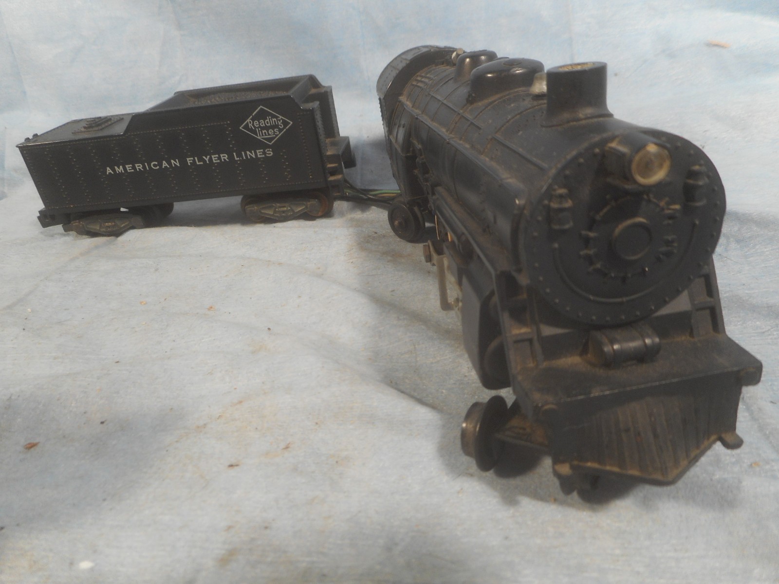 American Flyer Postwar S Gauge 303 Reading Line 442 Steam Locomotive w/Tender
