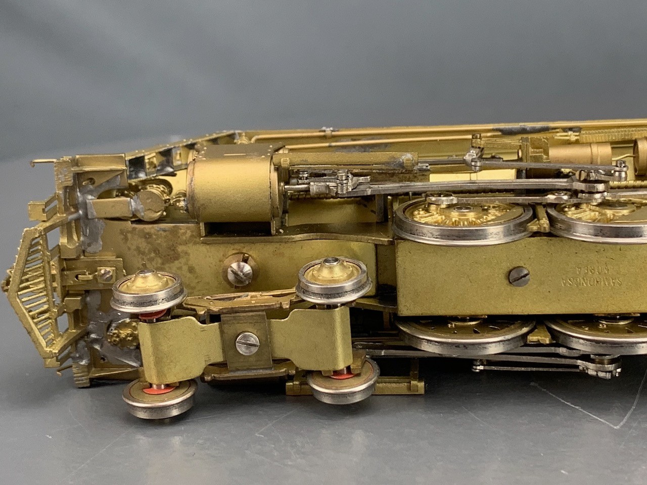 HO Key Brass D&RGW M-68 4-8-4 Northern Steam Locomotive HO7578