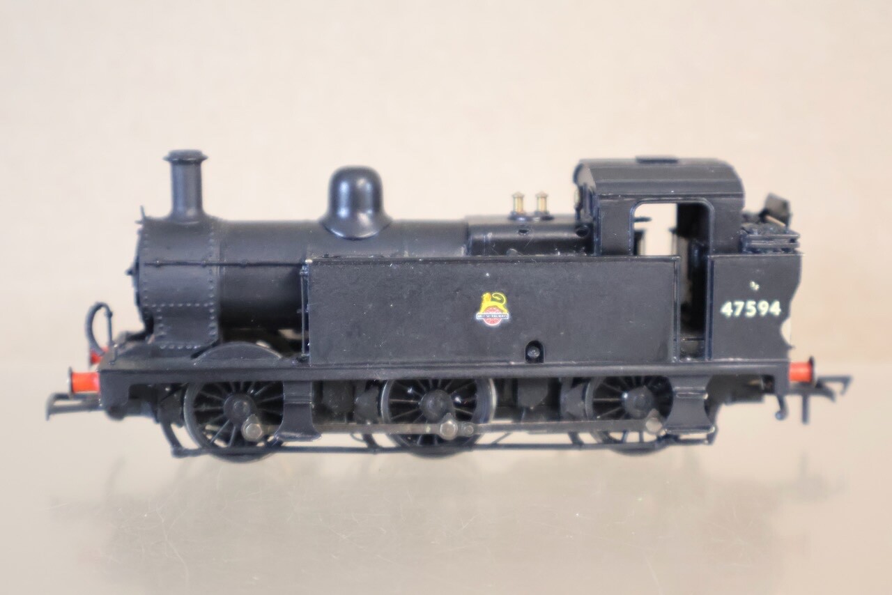 ALAN GIBSON BACHMANN KIT BUILT BR 0-6-0 CLASS 3F JINTY LOCOMOTIVE 47594 om