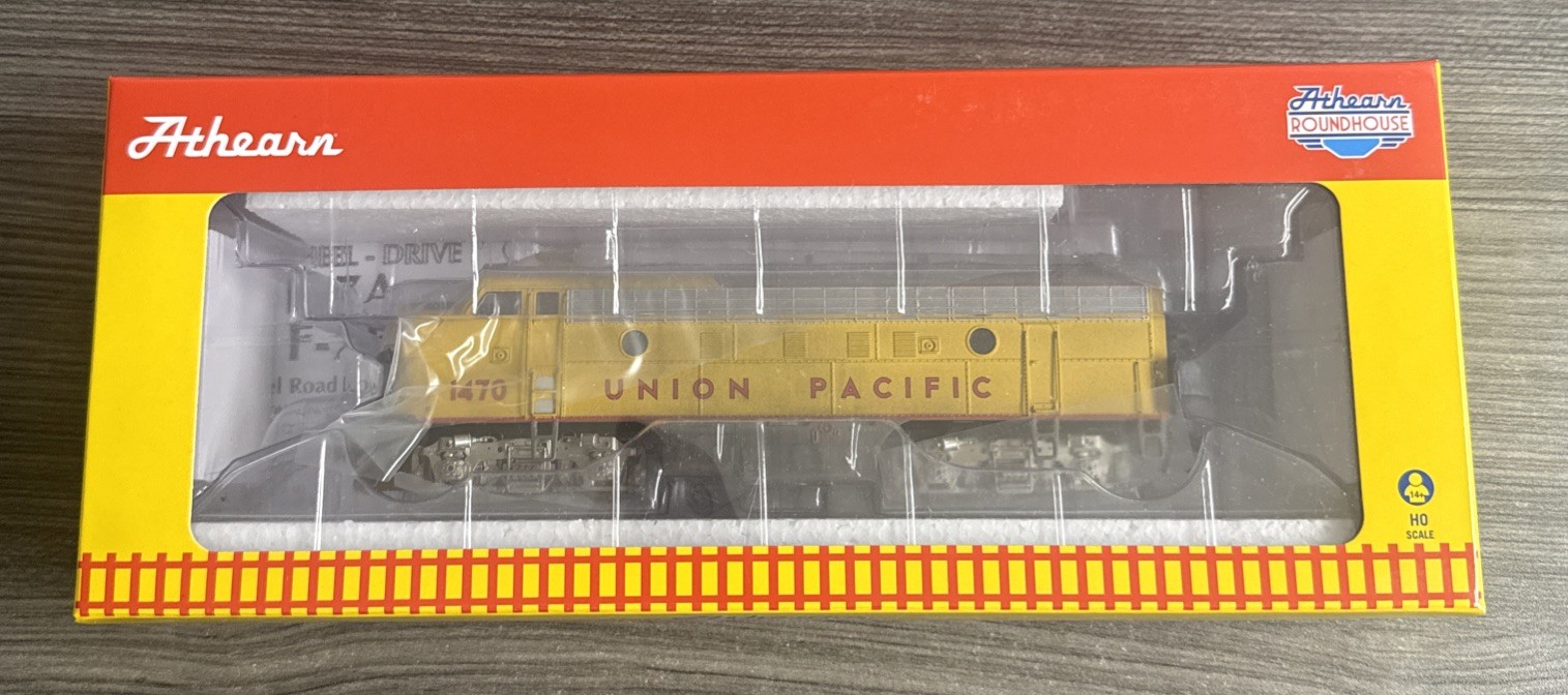 Athearn Roundhouse #RND3257 F7A Union Pacific #1470 w/DCC & Sound – LNIB!