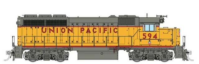 Rapido ~ HO Scale ~ EMD GP40 ~ Union Pacific #589 ~ DC/DCC Sound ~ 040527