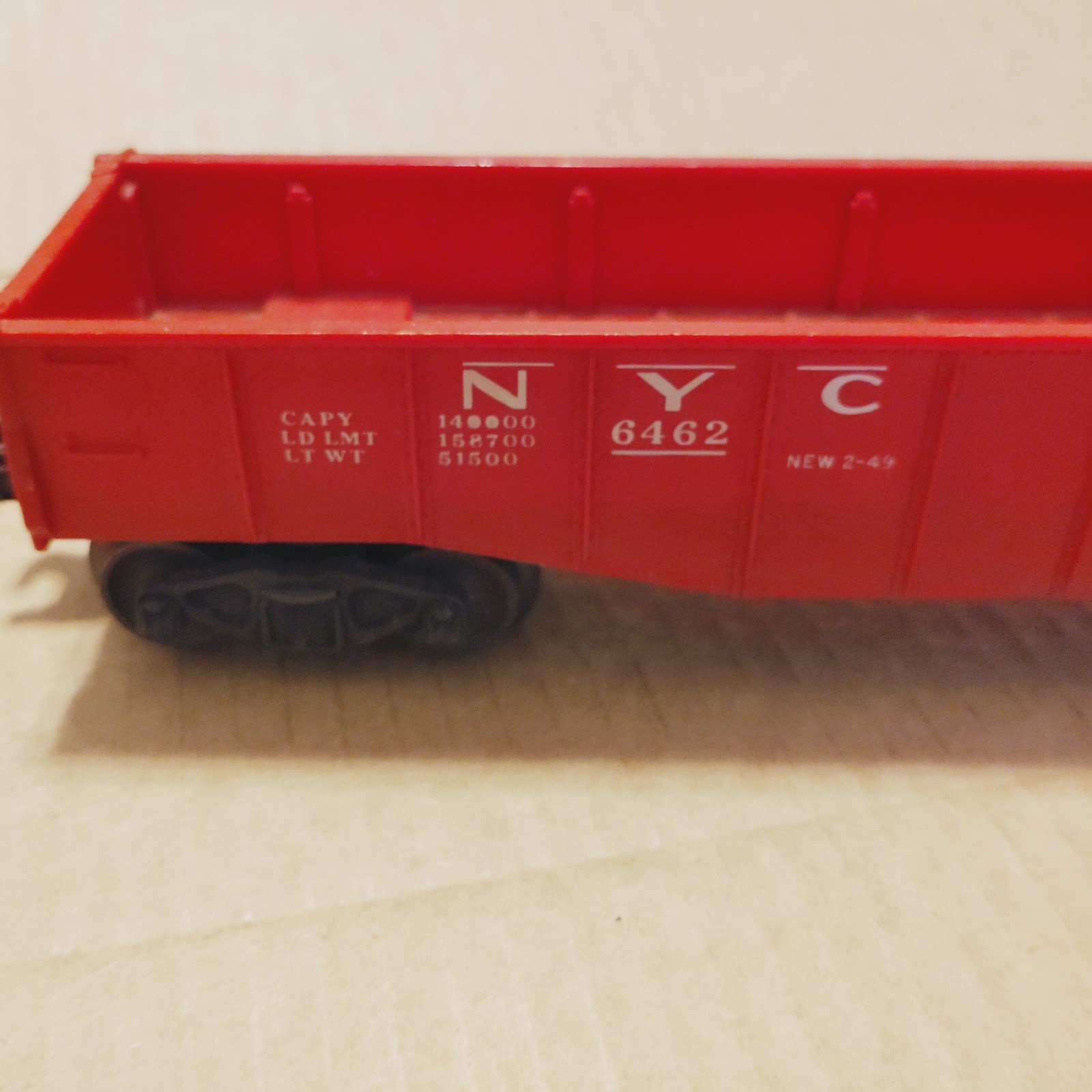 Vintage Lionel O Scale Lot (3) Cars- 6017-6112-6452 Very Good Condition