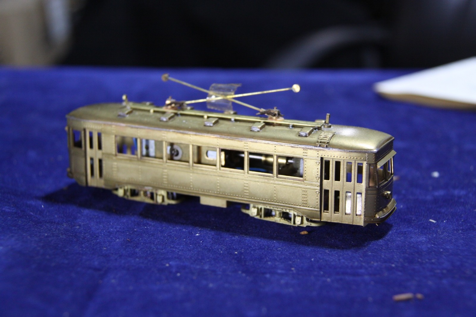 1136 – 1930 Brill Master Unit Brass Trolley HO Scale – Northwest Short Line