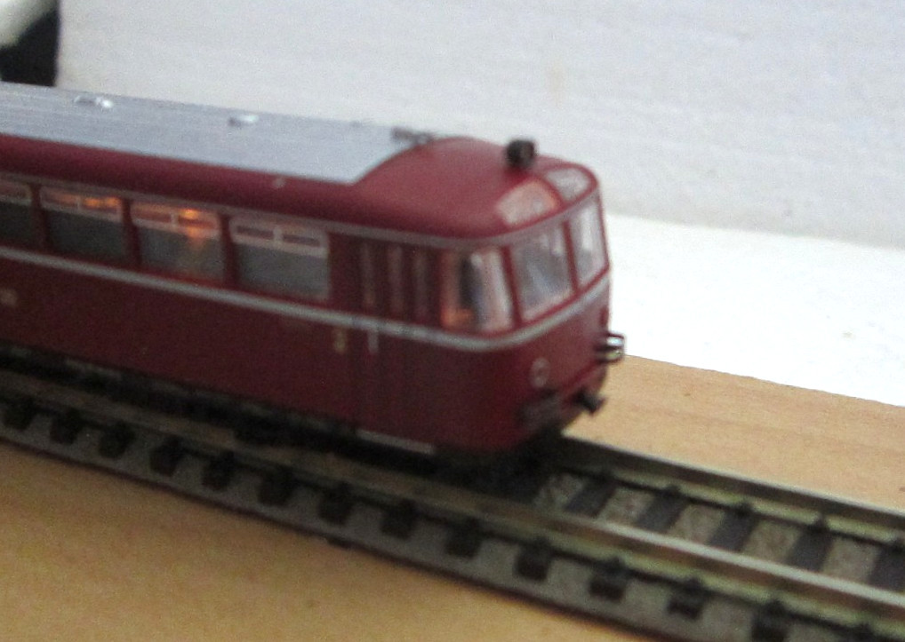 FLEISCHMANN 7400 7401K N DB VT95 DIESEL RAIL BUS & PASSENGER CAR SET OVP TESTED