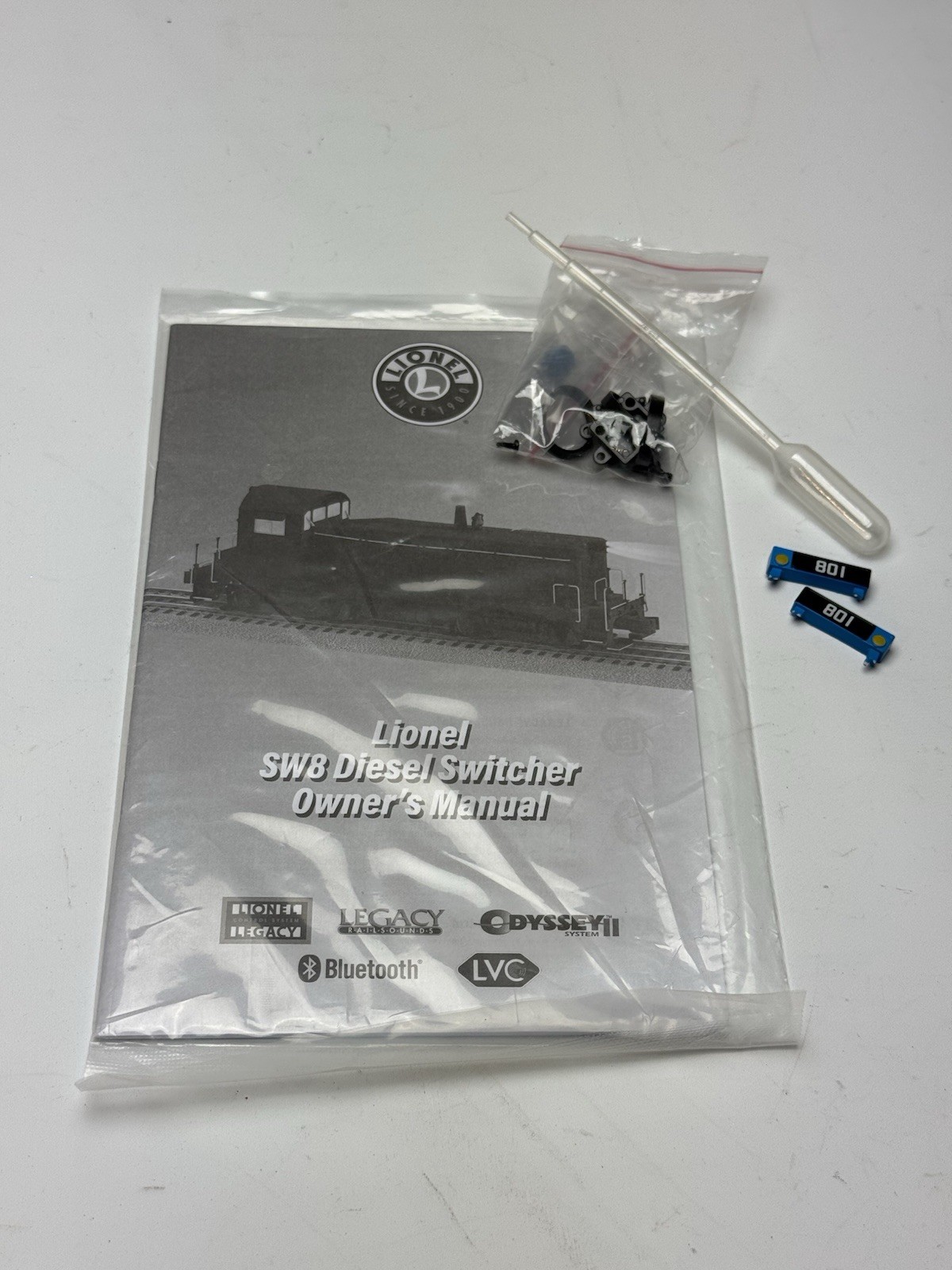 Lionel 2133570 Boston & Maine B&M Legacy SW8 Diesel Switcher #801 -Read-