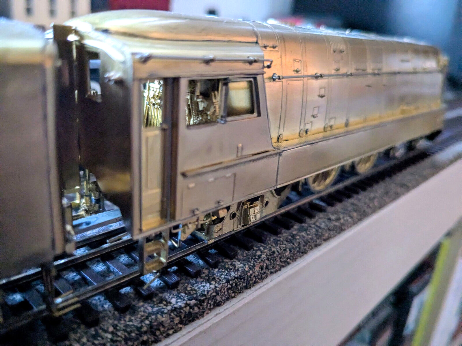 **1 OF 100! OVERLAND BRASS MILW RD CLASS A 4-4-2 #3-4 MODERNIZED HO *”RUNS G@@D!