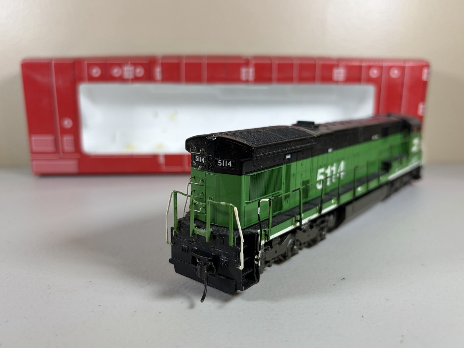 HO Atlas Burlington Northern C30-7 #5114