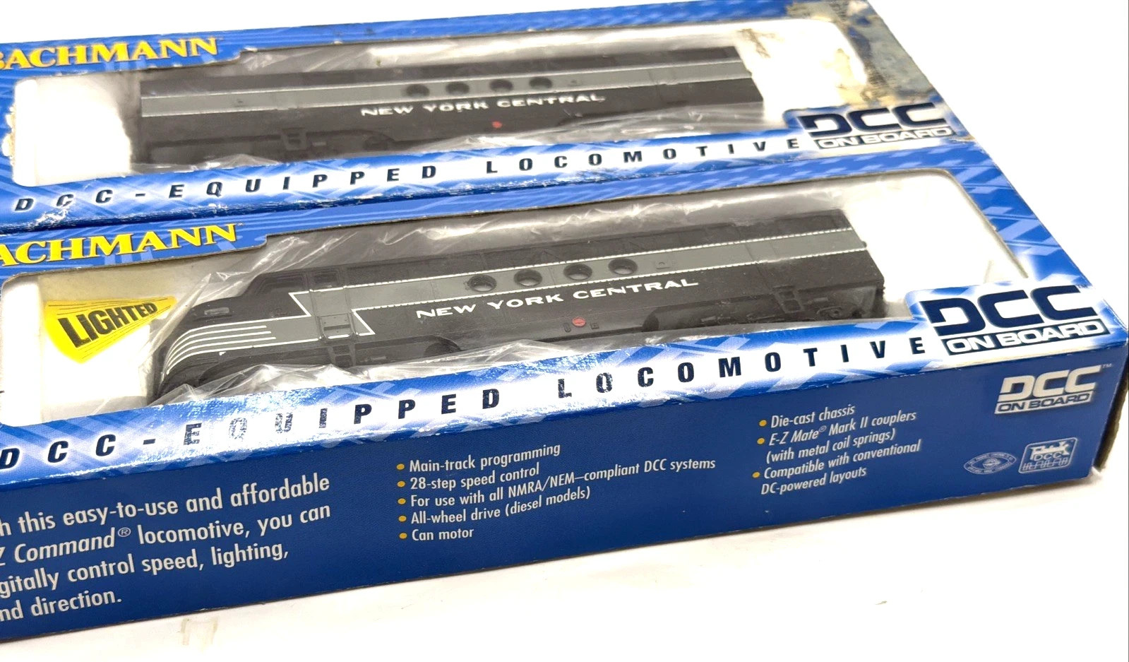 Bachmann HO Scale DCC & DC New York Central A & B unit