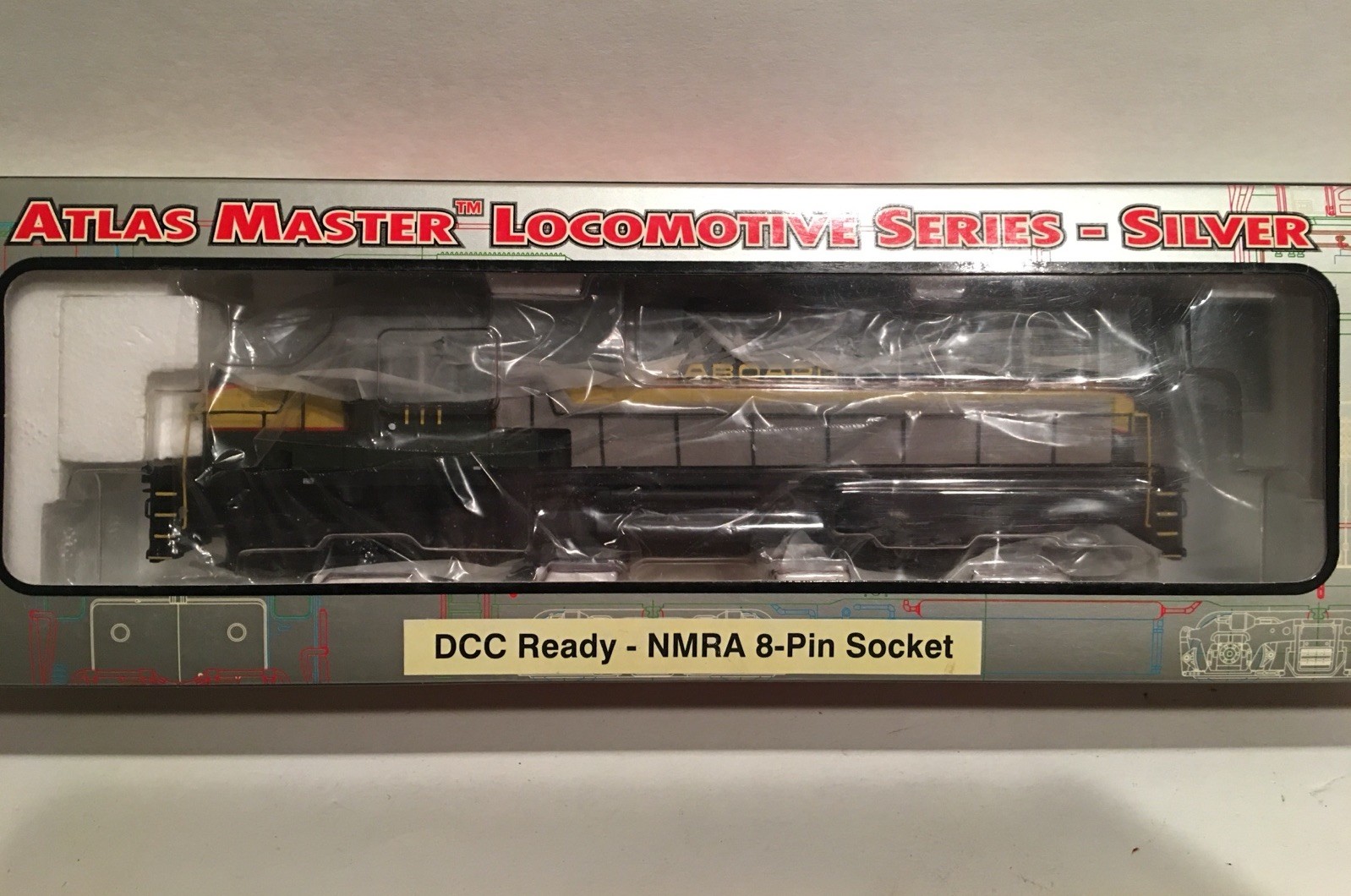 HO Atlas 10000050 Seaboard Air Line ALCO C420 Powered Diesel Locomotive SAL #111